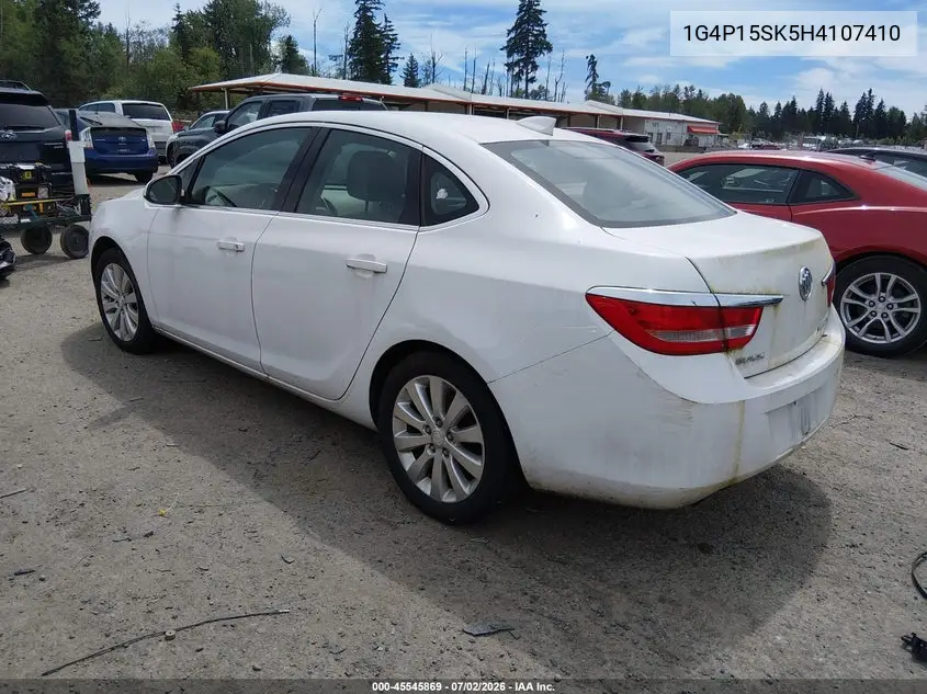 2017 Buick Verano VIN: 1G4P15SK5H4107410 Lot: 45545869