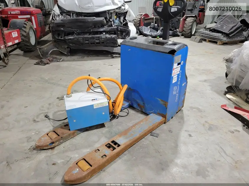 2021 Byd Pmw20 Pallet Jack VIN: 8007210026 Lot: 45547669