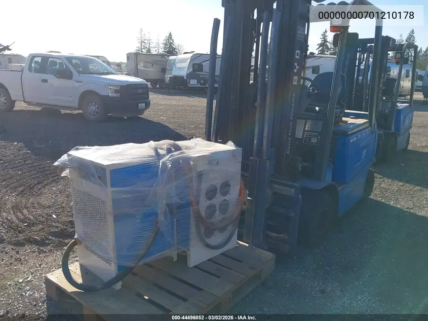2022 Byd Ecb25 Forklift VIN: 00000000701210178 Lot: 44496852