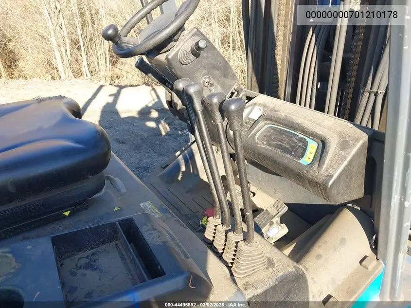 2022 Byd Ecb25 Forklift VIN: 00000000701210178 Lot: 44496852