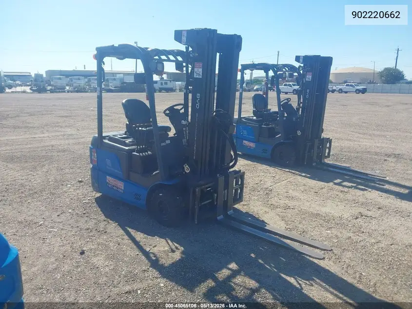 2023 Byd Ecb25 Forklift VIN: 902220662 Lot: 45065106