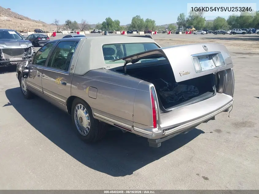1997 Cadillac Deville Standard VIN: 1G6KD54Y5VU253246 Lot: 45402459