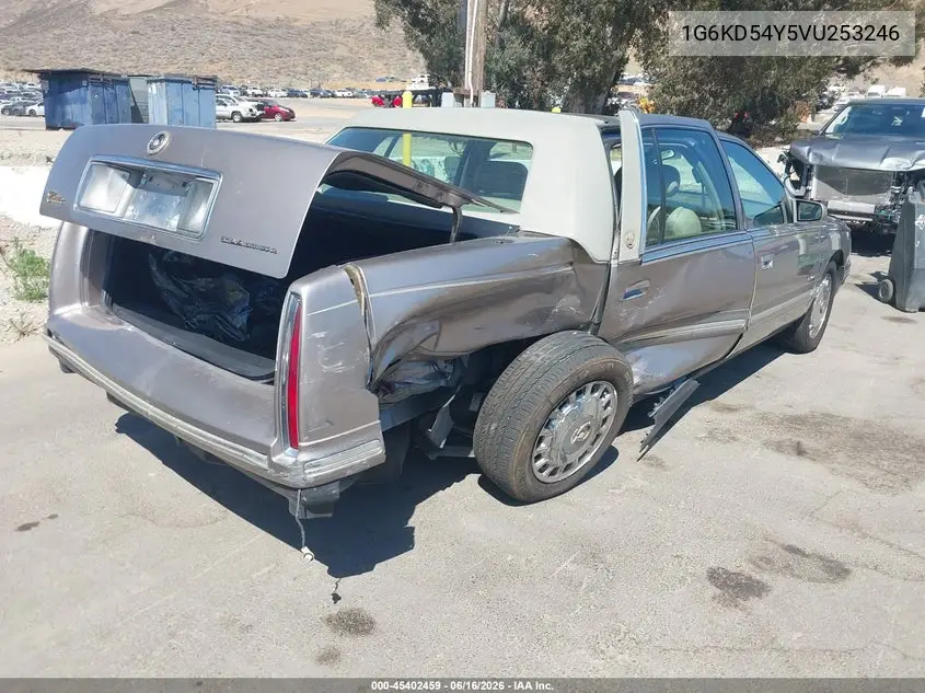 1997 Cadillac Deville Standard VIN: 1G6KD54Y5VU253246 Lot: 45402459
