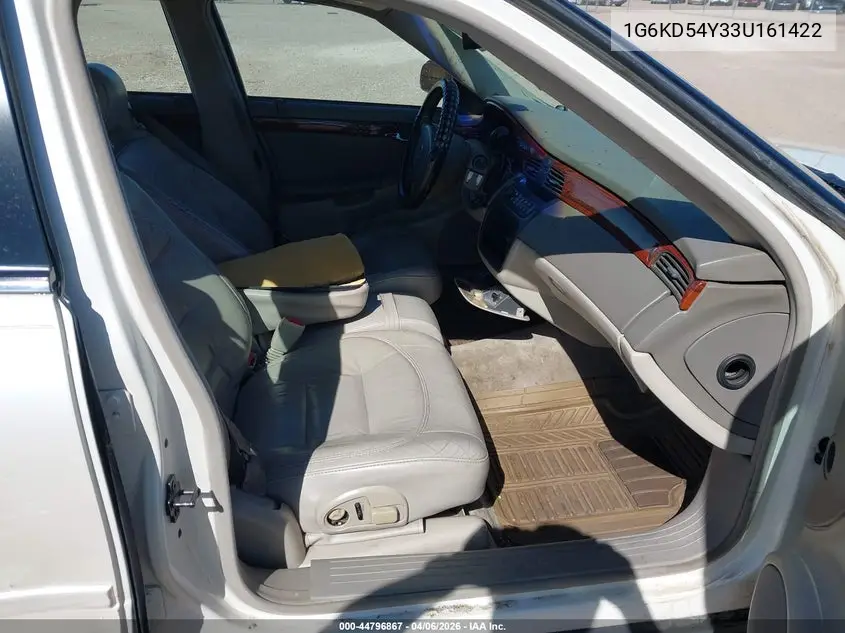2003 Cadillac Deville Standard VIN: 1G6KD54Y33U161422 Lot: 44796867