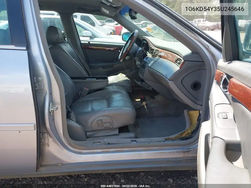 2005 Cadillac Deville Livery VIN: 1G6KD54Y35U245646 Lot: 44931924