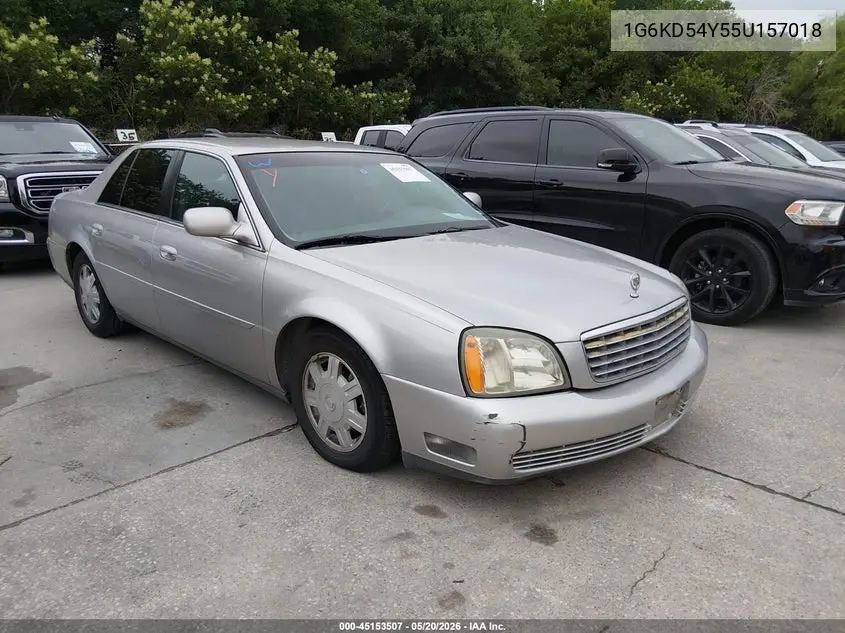 2005 Cadillac Deville Livery VIN: 1G6KD54Y55U157018 Lot: 45153507