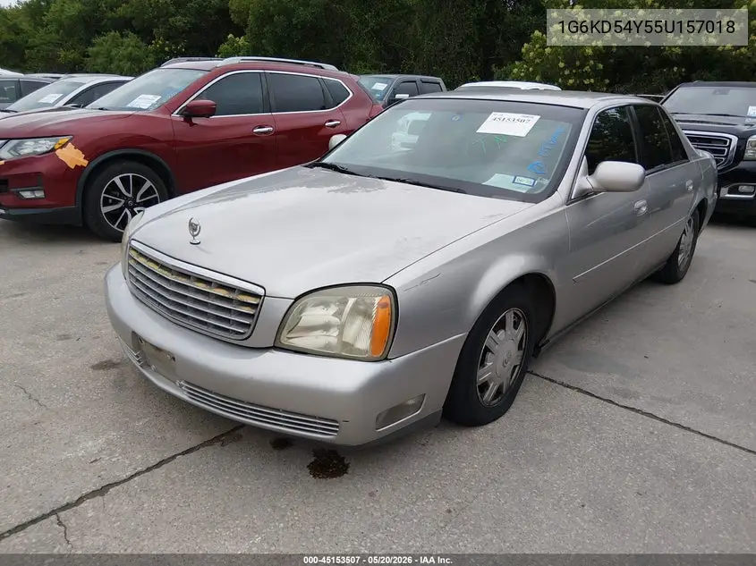 2005 Cadillac Deville Livery VIN: 1G6KD54Y55U157018 Lot: 45153507