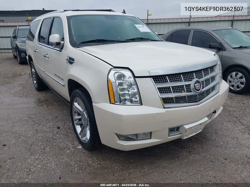 2013 Cadillac Escalade Esv Platinum Edition VIN: 1GYS4KEF9DR362507 Lot: 44914871