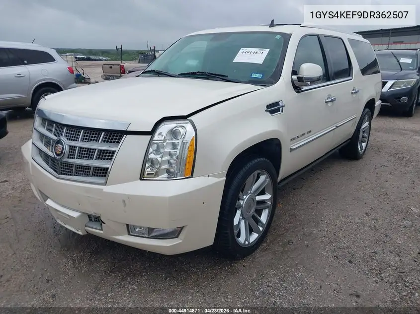 2013 Cadillac Escalade Esv Platinum Edition VIN: 1GYS4KEF9DR362507 Lot: 44914871