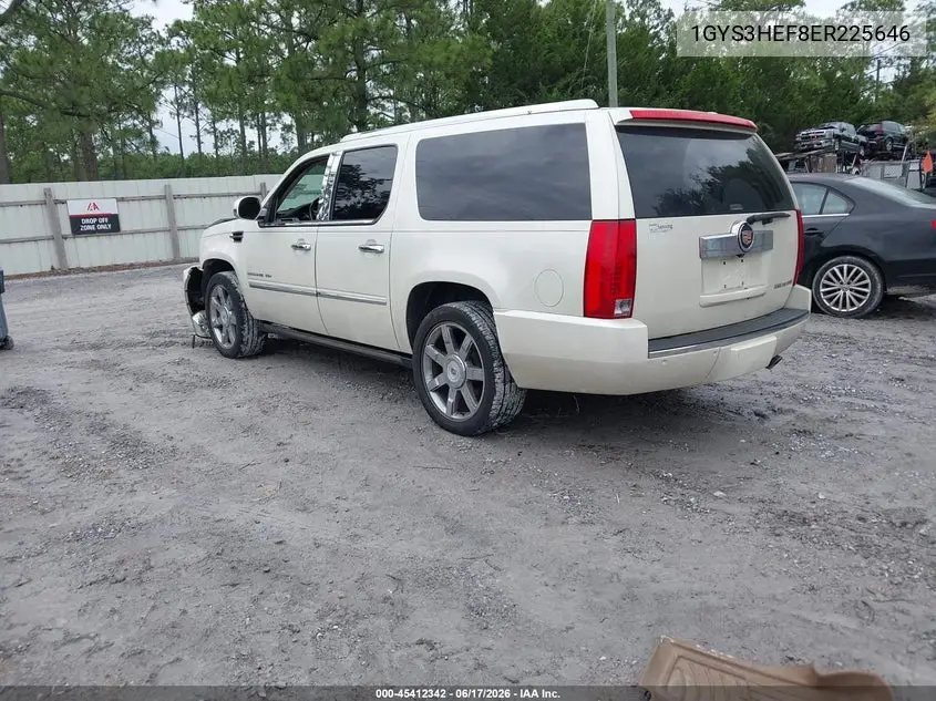 2014 Cadillac Escalade Esv Luxury VIN: 1GYS3HEF8ER225646 Lot: 45412342