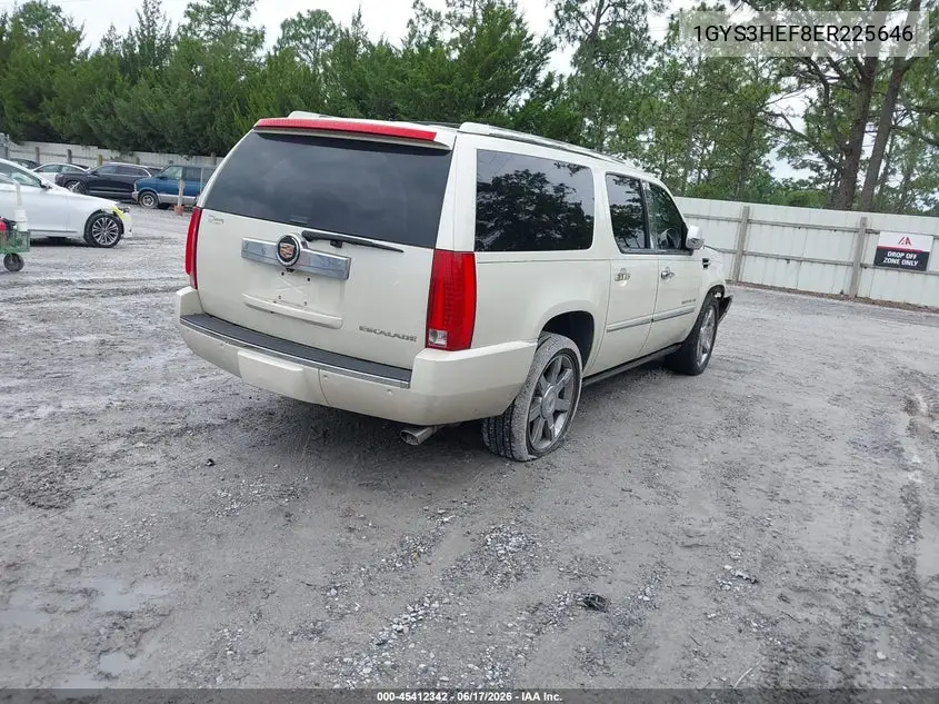 2014 Cadillac Escalade Esv Luxury VIN: 1GYS3HEF8ER225646 Lot: 45412342