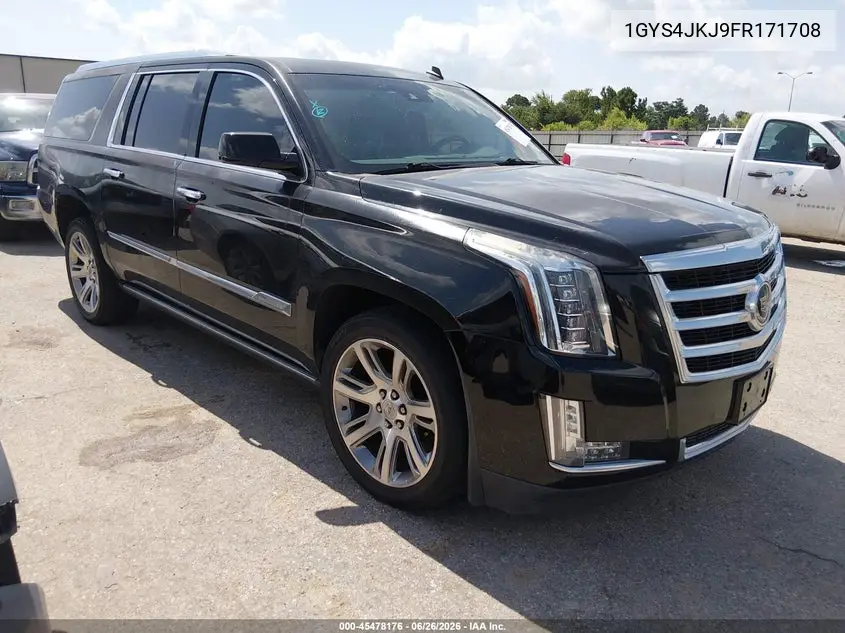 2015 Cadillac Escalade Esv Premium VIN: 1GYS4JKJ9FR171708 Lot: 45478176