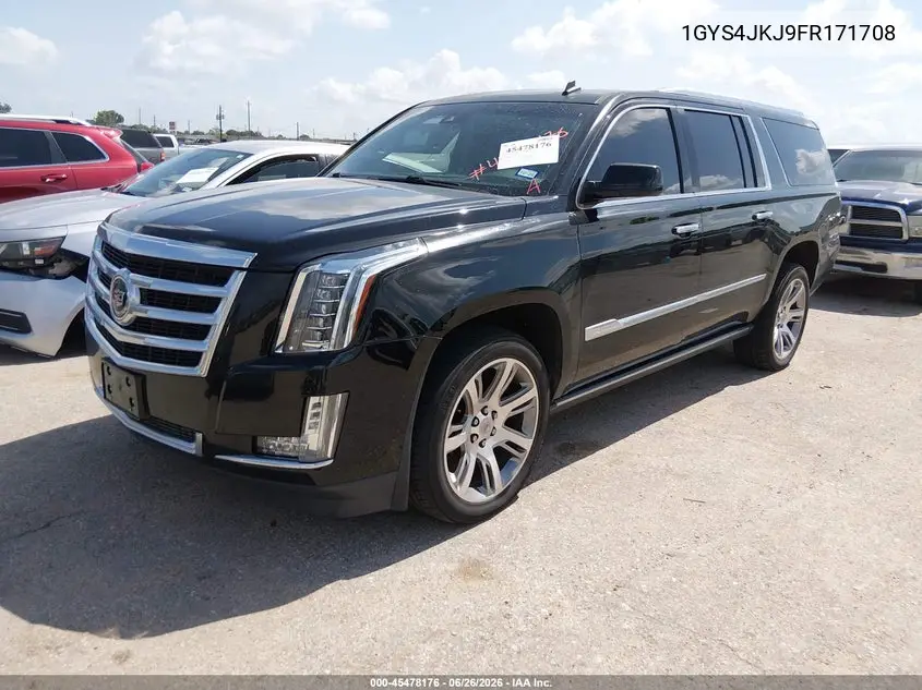 2015 Cadillac Escalade Esv Premium VIN: 1GYS4JKJ9FR171708 Lot: 45478176