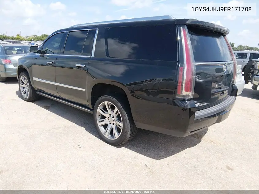 2015 Cadillac Escalade Esv Premium VIN: 1GYS4JKJ9FR171708 Lot: 45478176