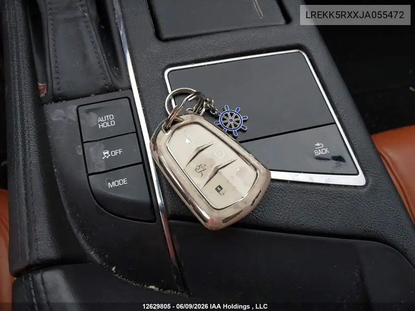 2018 Cadillac Ct6 Plug-In VIN: LREKK5RXXJA055472 Lot: 12629805