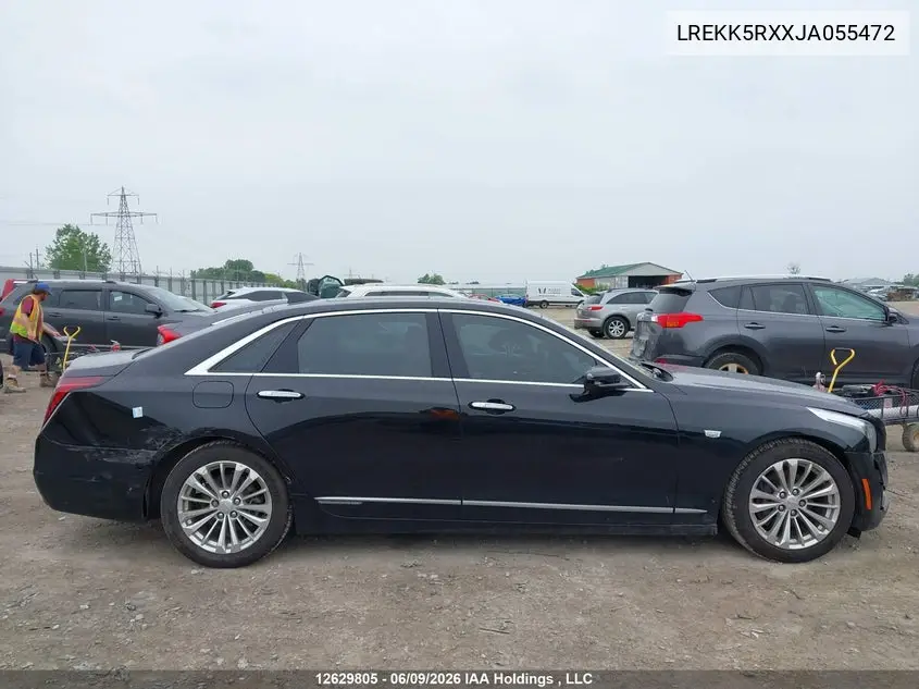 2018 Cadillac Ct6 Plug-In VIN: LREKK5RXXJA055472 Lot: 12629805