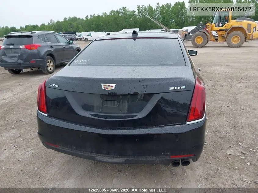 2018 Cadillac Ct6 Plug-In VIN: LREKK5RXXJA055472 Lot: 12629805