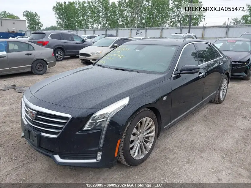 2018 Cadillac Ct6 Plug-In VIN: LREKK5RXXJA055472 Lot: 12629805