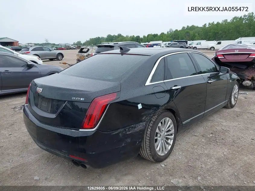 2018 Cadillac Ct6 Plug-In VIN: LREKK5RXXJA055472 Lot: 12629805