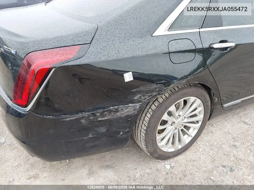 2018 Cadillac Ct6 Plug-In VIN: LREKK5RXXJA055472 Lot: 12629805
