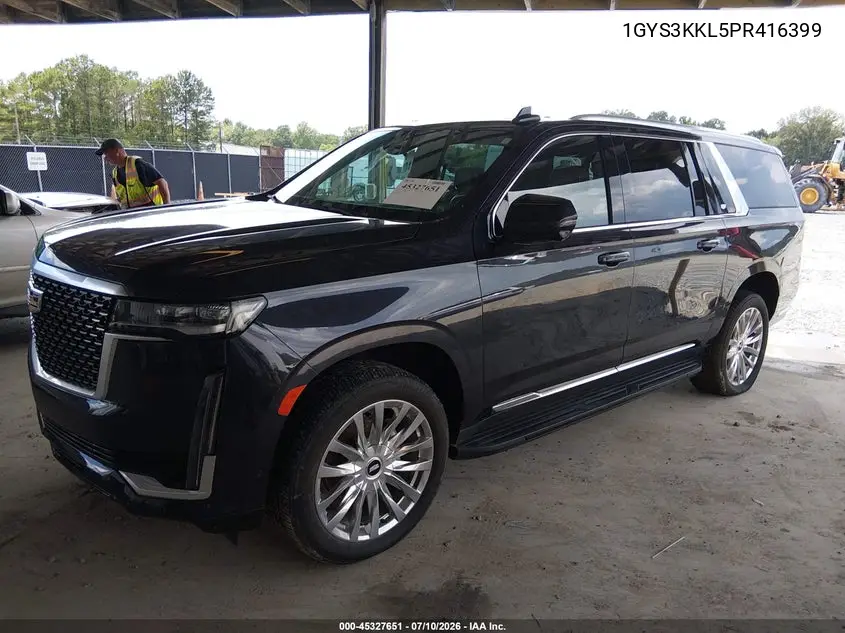 2023 Cadillac Escalade Esv 2Wd Premium Luxury VIN: 1GYS3KKL5PR416399 Lot: 45327651