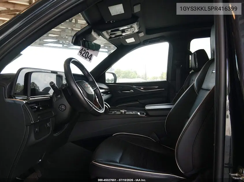 2023 Cadillac Escalade Esv 2Wd Premium Luxury VIN: 1GYS3KKL5PR416399 Lot: 45327651