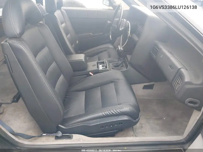 1990 Cadillac Allante VIN: 1G6VS3386LU126138 Lot: 45388013