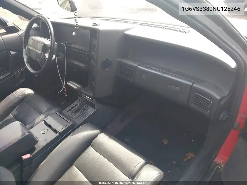 1992 Cadillac Allante VIN: 1G6VS3380NU125246 Lot: 45597816