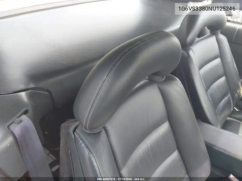 1992 Cadillac Allante VIN: 1G6VS3380NU125246 Lot: 45597816