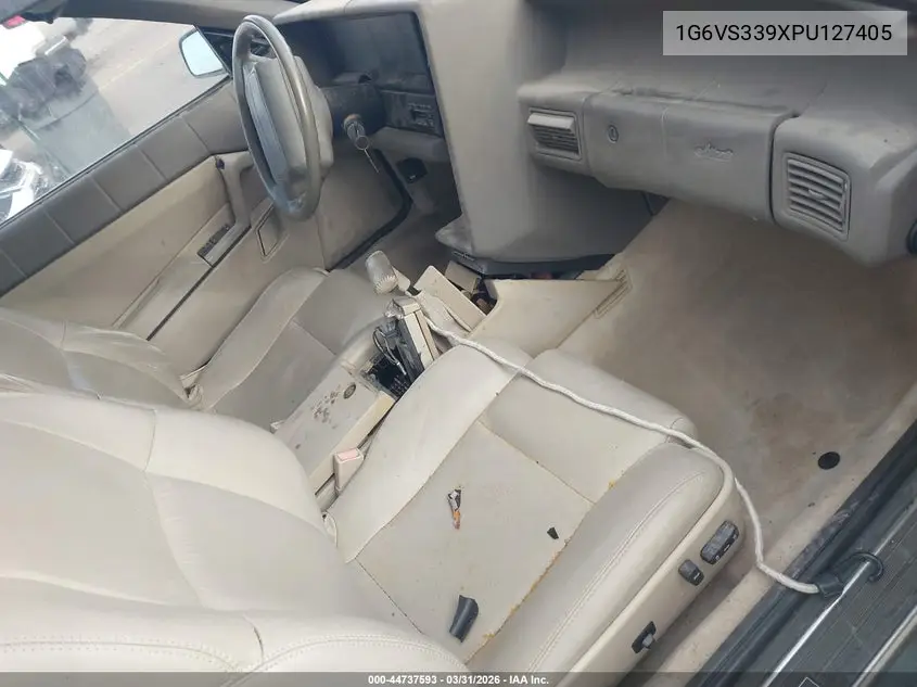 1993 Cadillac Allante VIN: 1G6VS339XPU127405 Lot: 44737593