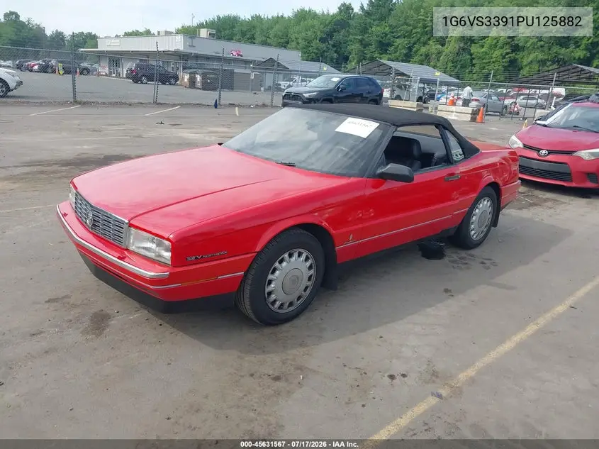 1993 Cadillac Allante VIN: 1G6VS3391PU125882 Lot: 45631567