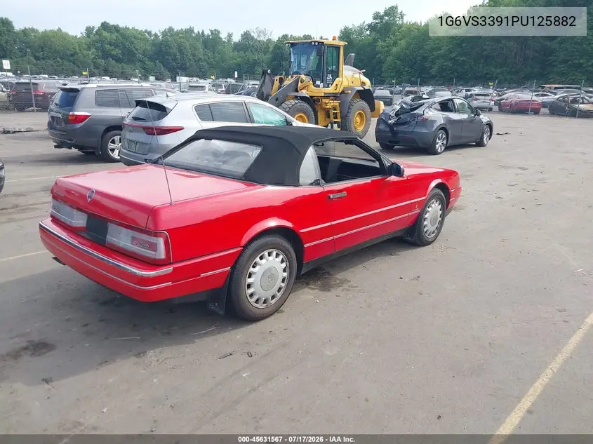 1993 Cadillac Allante VIN: 1G6VS3391PU125882 Lot: 45631567