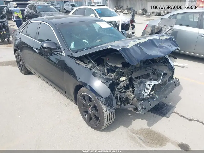 2013 Cadillac Ats Standard VIN: 1G6AA5RA0D0166604 Lot: 45331393