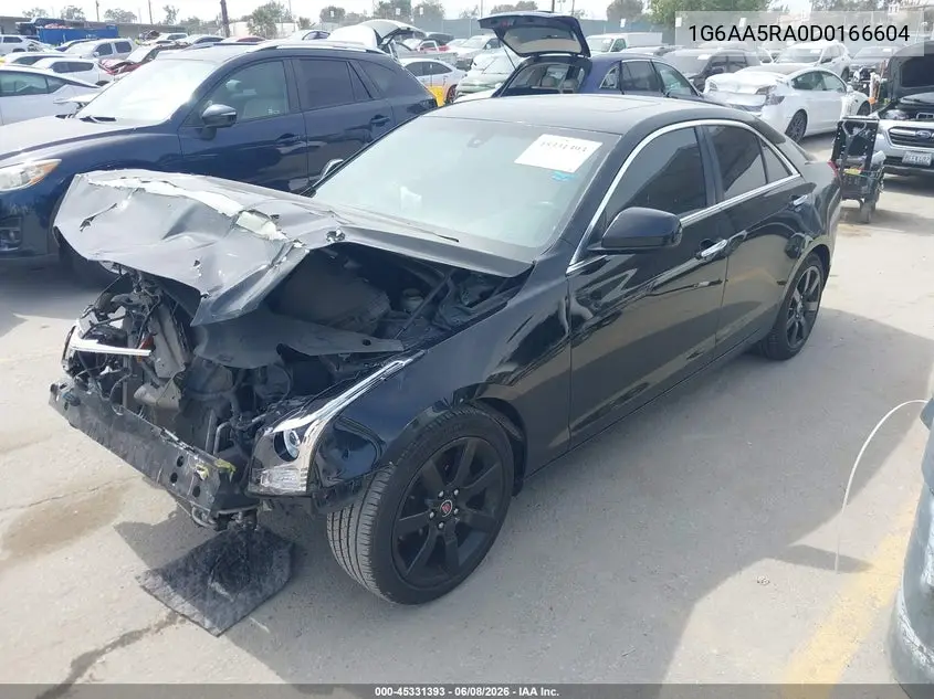 2013 Cadillac Ats Standard VIN: 1G6AA5RA0D0166604 Lot: 45331393