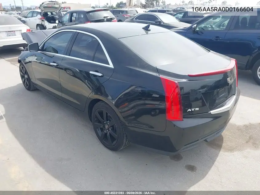 2013 Cadillac Ats Standard VIN: 1G6AA5RA0D0166604 Lot: 45331393
