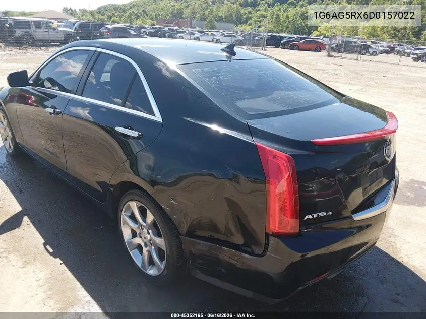 2013 Cadillac Ats Standard VIN: 1G6AG5RX6D0157022 Lot: 45352165