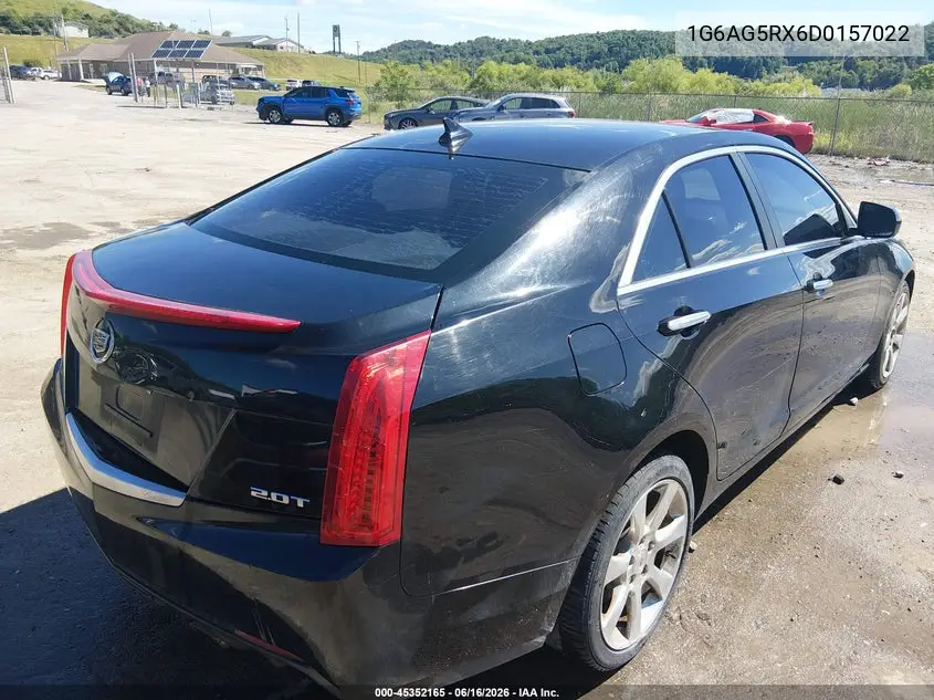 2013 Cadillac Ats Standard VIN: 1G6AG5RX6D0157022 Lot: 45352165