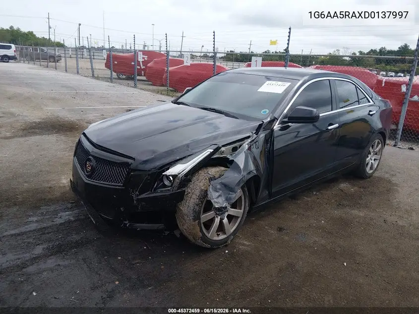 2013 Cadillac Ats Standard VIN: 1G6AA5RAXD0137997 Lot: 45372459