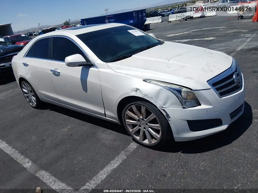2013 Cadillac Ats Luxury VIN: 1G6AH5RXXD0144626 Lot: 45384447