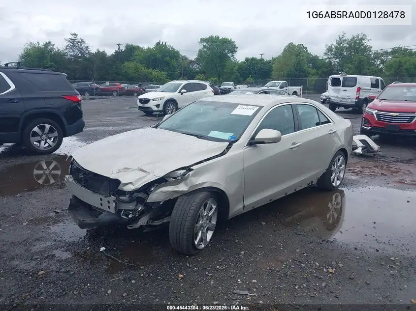 2013 Cadillac Ats Luxury VIN: 1G6AB5RA0D0128478 Lot: 45443304