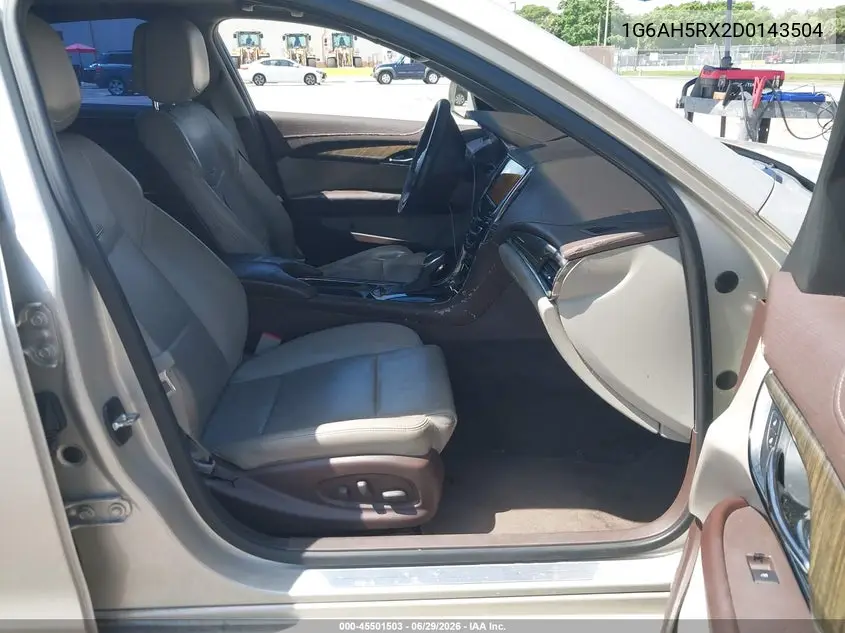 2013 Cadillac Ats Luxury VIN: 1G6AH5RX2D0143504 Lot: 45501503