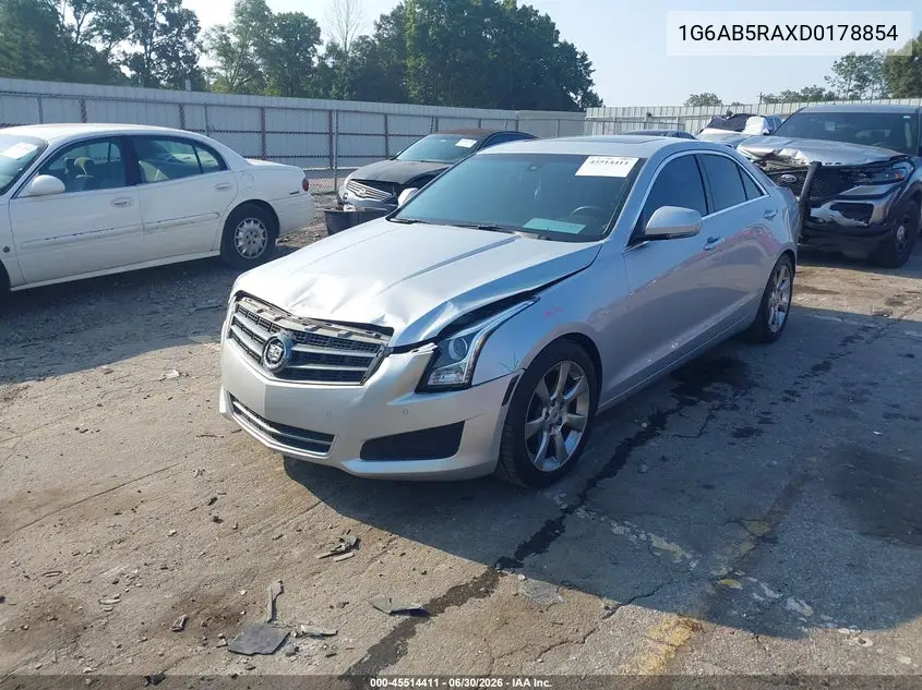 2013 Cadillac Ats Luxury VIN: 1G6AB5RAXD0178854 Lot: 45514411
