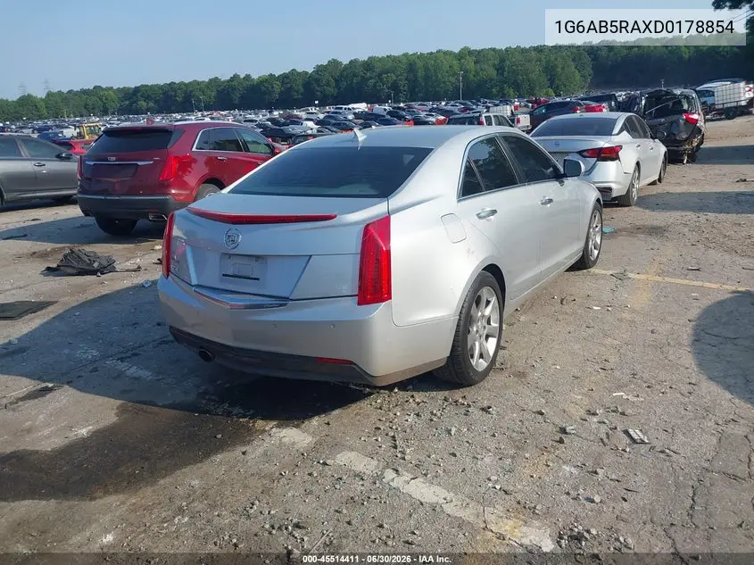 2013 Cadillac Ats Luxury VIN: 1G6AB5RAXD0178854 Lot: 45514411