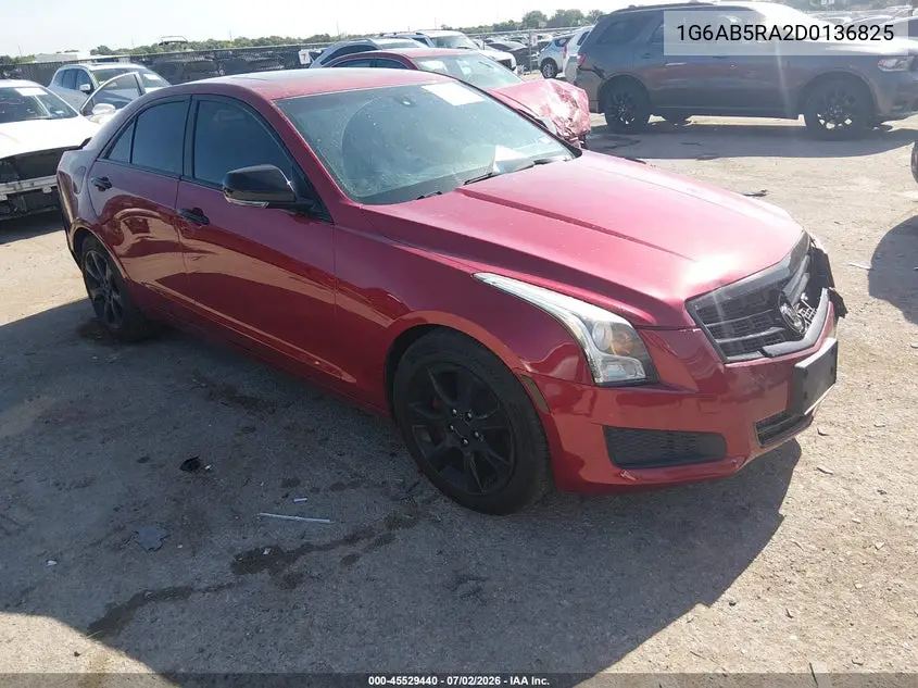 2013 Cadillac Ats Luxury VIN: 1G6AB5RA2D0136825 Lot: 45529440