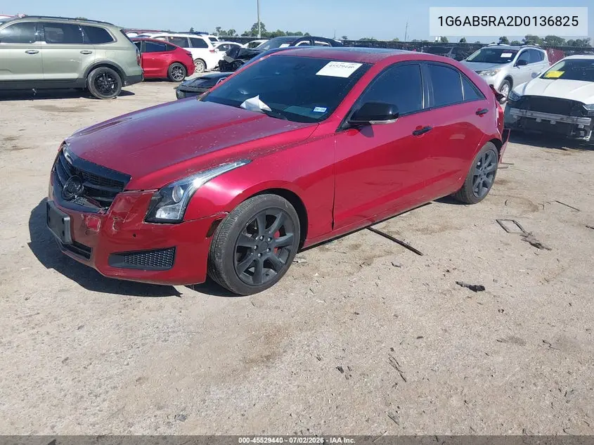 2013 Cadillac Ats Luxury VIN: 1G6AB5RA2D0136825 Lot: 45529440