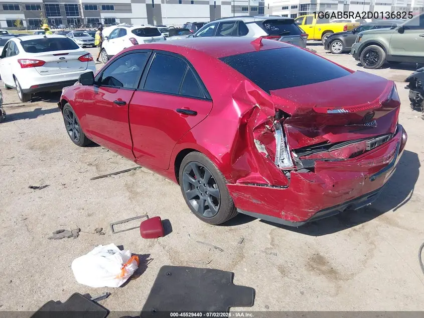 2013 Cadillac Ats Luxury VIN: 1G6AB5RA2D0136825 Lot: 45529440