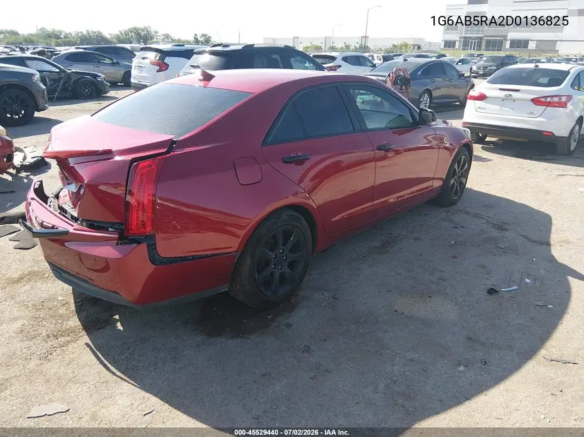 2013 Cadillac Ats Luxury VIN: 1G6AB5RA2D0136825 Lot: 45529440