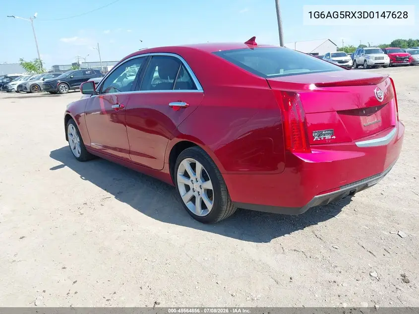 2013 Cadillac Ats Standard VIN: 1G6AG5RX3D0147628 Lot: 45564856