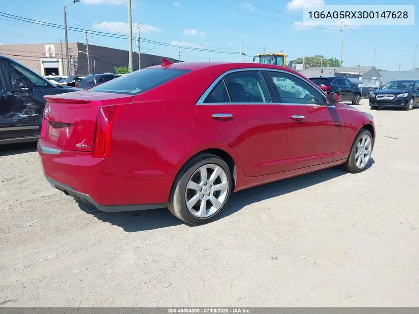 2013 Cadillac Ats Standard VIN: 1G6AG5RX3D0147628 Lot: 45564856