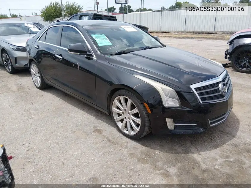 2013 Cadillac Ats Performance VIN: 1G6AC5S33D0100196 Lot: 45588904